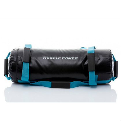 Muscle Power Power Bag 25 kilogram blauw MP1030 MP1030
